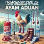 Perlengkapan Penting untuk Mendukung Performa Ayam Aduan